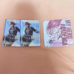 ヒロアカ コレクションカード アートコースター 原画展 轟焦凍 3点