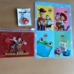 トイストーリーめじるしアクリルチャームクリアカードミニポーチのサムネイル