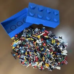 レゴLEGO レゴブロック型収納ケース付き‼︎まとめ売り　大量　約4キロ①