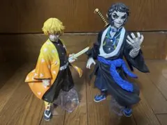 鬼滅の刃 1番くじ 雷の兄弟 我妻善逸＆獪岳 フィギュア 箱無し