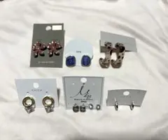 ピアスセット 多様なデザイン 6点