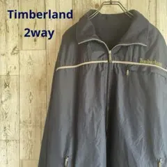 【激レア】Timberland リバーシブルジャケット　フリース　ナイロン　XL