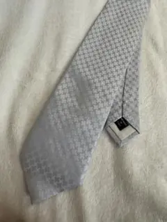 Giorgio Armani シルバー ネクタイ