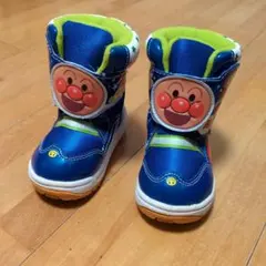 スノーブーツ アンパンマン ブーツ 青 13.0EE 防水 雪遊び 登山 スキー