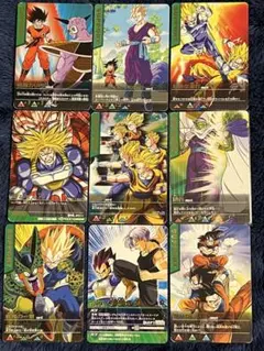 激レア】 ドラゴンボールZ 初代データカードダス サポートカード4枚
