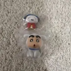 クレヨンしんちゃん まちぼうけ7シロ、シロがいっぱいフロッキードールのしんちゃん