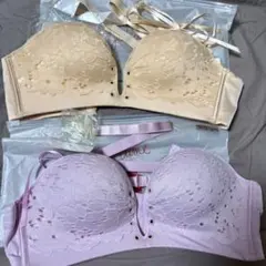 ストラップレスブラ　2点セット(34/75)