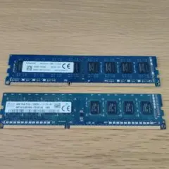 デスクトップ用メモリ 8GB 3枚セット 計24GB - メルカリ