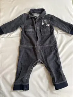 Buddy Lee バディリーヒッコリーロンパース 70〜80cm長袖デニム風