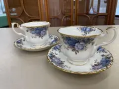 未使用・箱付】ロイヤルアルバート ムーンライトローズ ケーキプレート