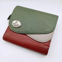 【美品】ヴィヴィアンウエストウッド　長財布　オーブ　ダブルフラップ 142 ヴィヴィアンウエストウッド 長財布 マルチカラー オーブ