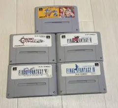 動作確認済み　スーパーファミコンソフト5本セット