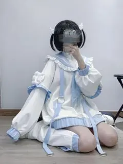 ililil 生クリームフリルのバブみ全開2wayパーカー 天使界隈 - メルカリ