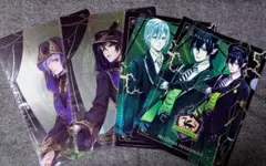 ツイステ クリアファイル セット マレウス シルバー