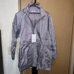☆新品・未使用☆グレージュ ジャケット フード付き