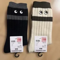 【新品未使用】UNIQLO×ANYA HINDMARCH HEATTECH 靴下