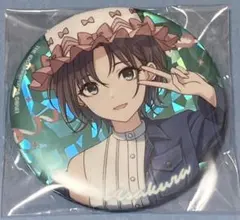 シャニマス 浅倉透 グリッター缶バッジ - メルカリ