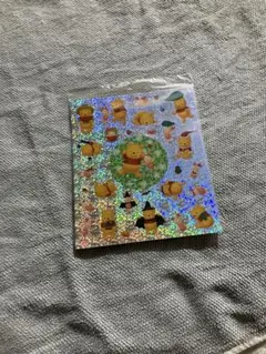 ホログラム 곰돌이 푸 シールセット A5