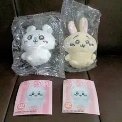 【即購入◎お値下げ×】　ちいかわ　お座りぬいぐるみ　うさぎ　モモンガ