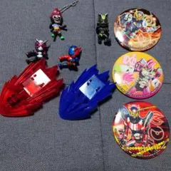 仮面ライダー　エグゼイド　ビルド　ジオウ　ギーツ　缶バッチ