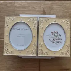 アフタヌーンティー ミニサイズ 二つ折りフォトフレーム