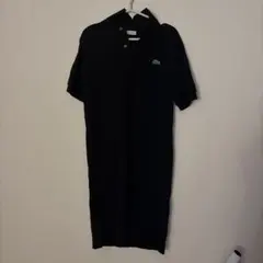 LACOSTE ポロワンピース ブラック 半袖のサムネイル