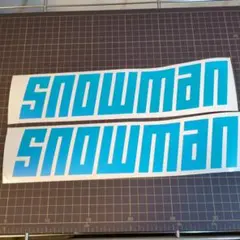 Snowman カッティングステッカー セット - メルカリ