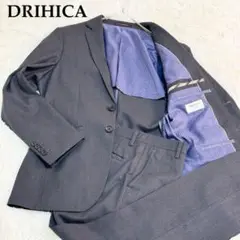 オリヒカ　シャイニーストレッチ セットアップ　スーツ　Mサイズ　グレー
