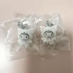 クロミ サンリオ ふわふわスノー めじるしアクセサリー ガチャガチャ