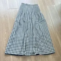 AuieF グレディブリリアン リバーシブル　ロングスカート