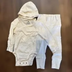 H&M ボディースーツ＆パンツ＆帽子セット 62cm/3M