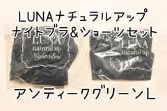 LUNAナチュラルアップ ナイトブラ&ショーツセット