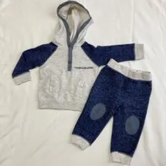 【週末値下げ】CALVIN KLEIN JEANS セットアップ　12M