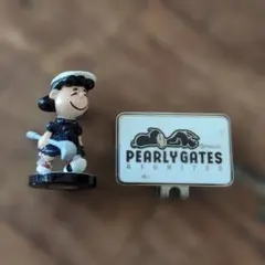 パーリーゲイツ×スヌーピー　ＰＧロゴ立体ゴルフマーカー PEARLY GATES（パーリーゲイツ）の「【SNOOPY×PEARLY GATES