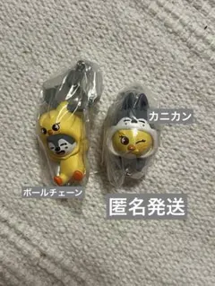 skzoo ガチャ ウルフチャン ポガリ 2種セット ボールチェーン　カニカン