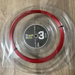 GOSEN ゴーセン G-SPIN 3 レッド 1.23mm 12.2mカット