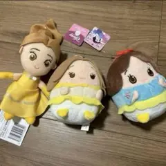 ディズニープリンセス ぬいぐるみ 3体セット