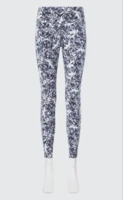 ユニクロ　エアリズムUVカットソフトプリントレギンス　レディース　M