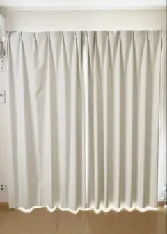 ニトリ 遮光1級遮熱遮音カーテン フェズリ アイボリー 100x207cm 2枚のサムネイル