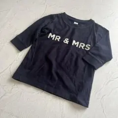 ARCH&LINE キッズ 七分袖 Tシャツ ネイビー 115
