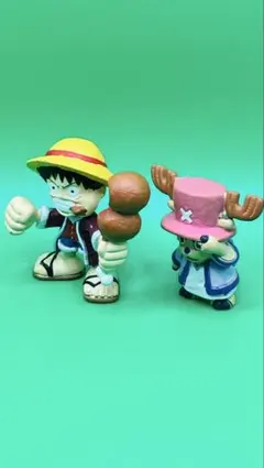 ワンピース　チョッパー　ルフィ　ストラップ ワンピース ルフィ チョッパー フィギュア 携帯ストラップ 北海道
