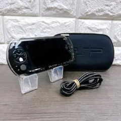 【PSP】PlayStationPortable1000 ブラック　本体一式