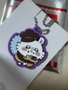 ココス　ちいかわ オリジナルラバーキーホルダー モモンガ　未使用