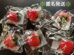 いちごのキーホルダー 6個セット