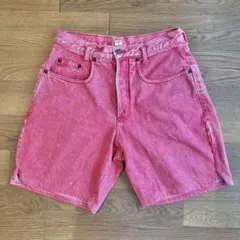 【vintage】90s usa製　GUESS デニムショートパンツ　ショーツのサムネイル