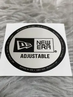 ニューエラ　キャップ　ステッカーシール　ADJUSTABLE