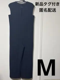 【新品タグ付き】Alma Design オールインワン ネイビー M／匿名配送