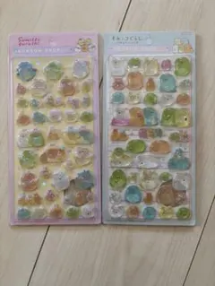 すみっコぐらし ボンボンドロップシール　2枚セット