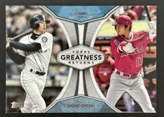 2019 Topps 大谷翔平＆イチロー インサートカード