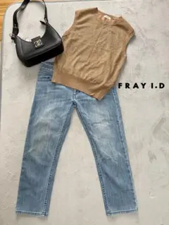 FRAY I.D フレイアイディー✨ラメニット❤️サイズFREE ゴールド